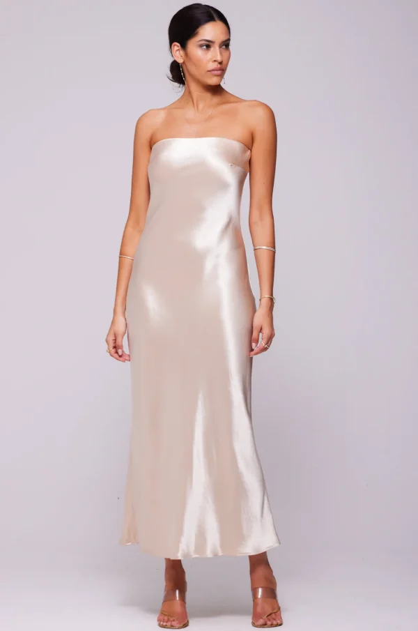 RESA Dresses | Anna Slip In Champagne