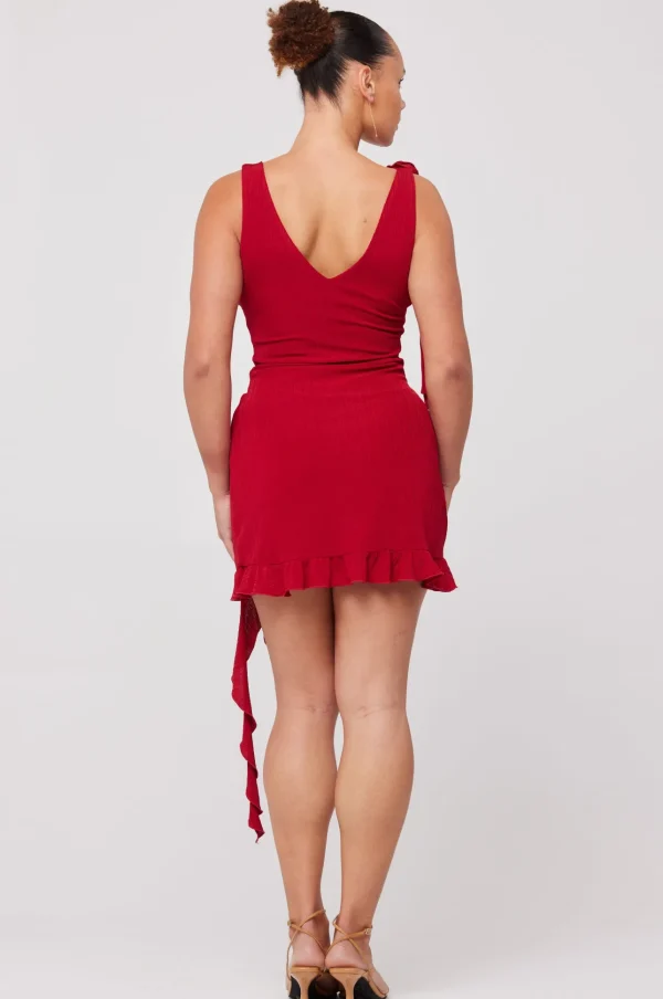 RESA Dresses | Anyssa Mini In Ruby