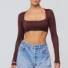 RESA Tops | Emily Top In Chocolate