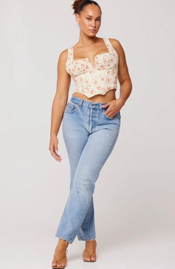 RESA Tops | Gigi Corset In Wildflower