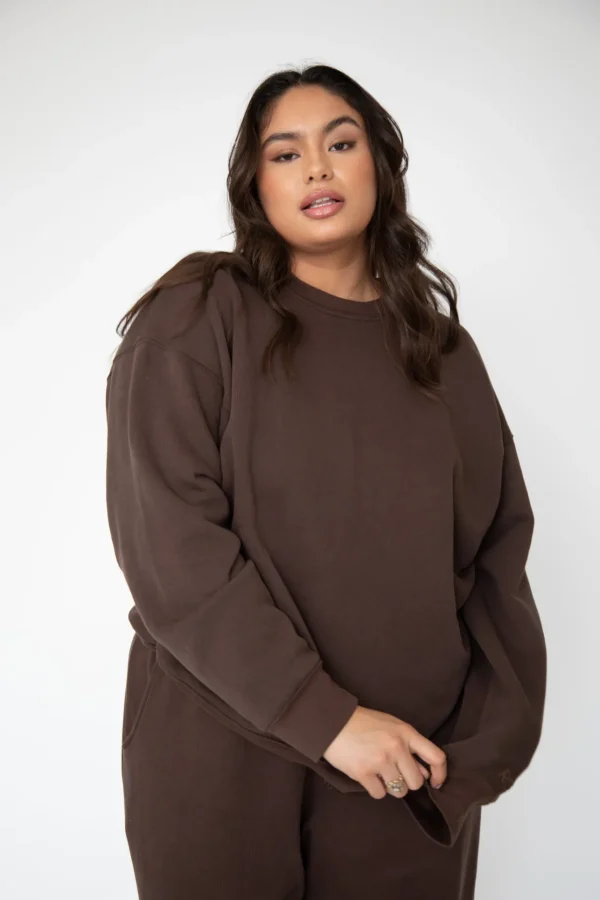 RESA Tops | Gunner Sweatshirt In Tobacco