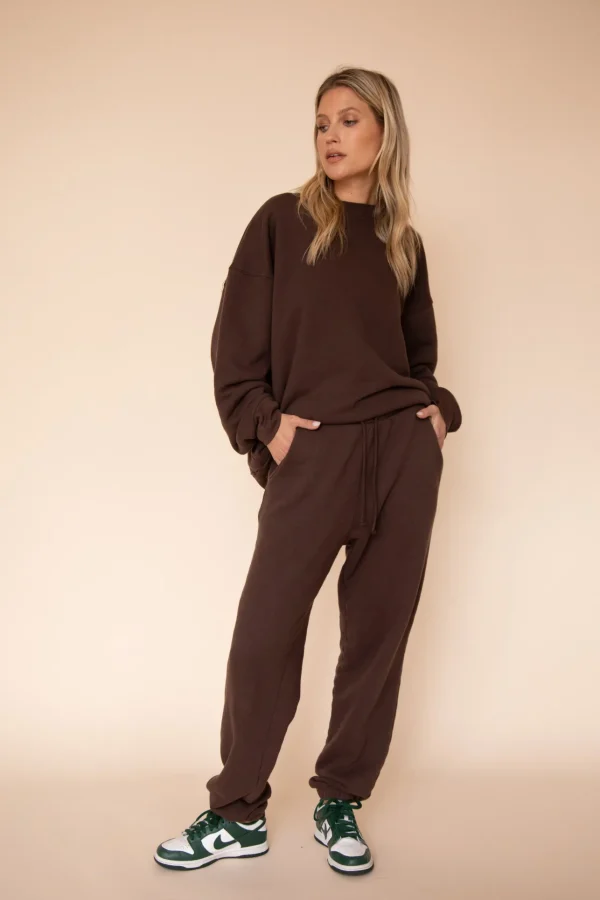 RESA Tops | Gunner Sweatshirt In Tobacco