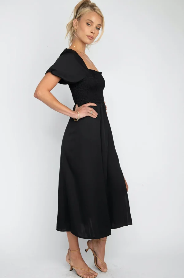 RESA Dresses | Kaia Midi In Black