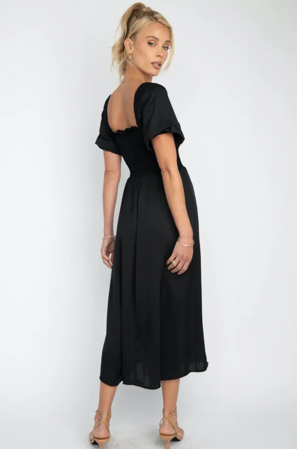 RESA Dresses | Kaia Midi In Black