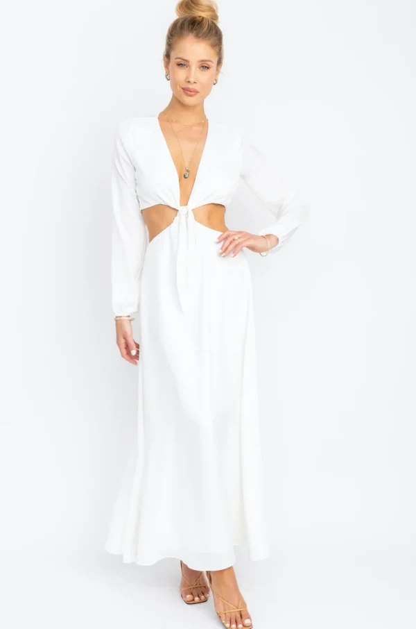 RESA Dresses | Noelle Maxi In White