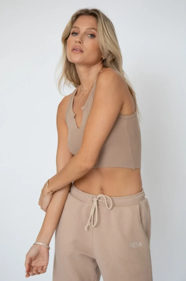 RESA Tops | Ozzy Tank In Nude