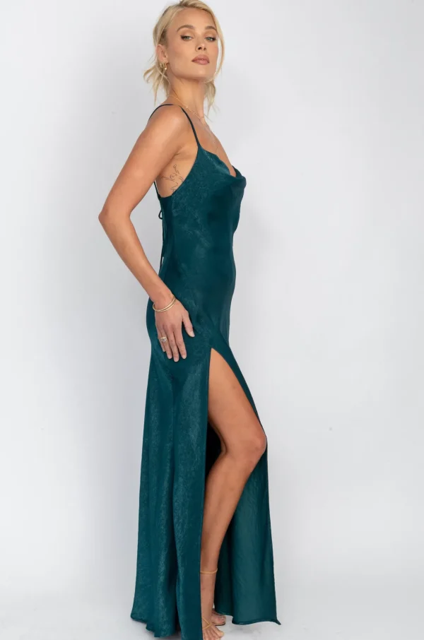 RESA Dresses | River Slip In Emerald