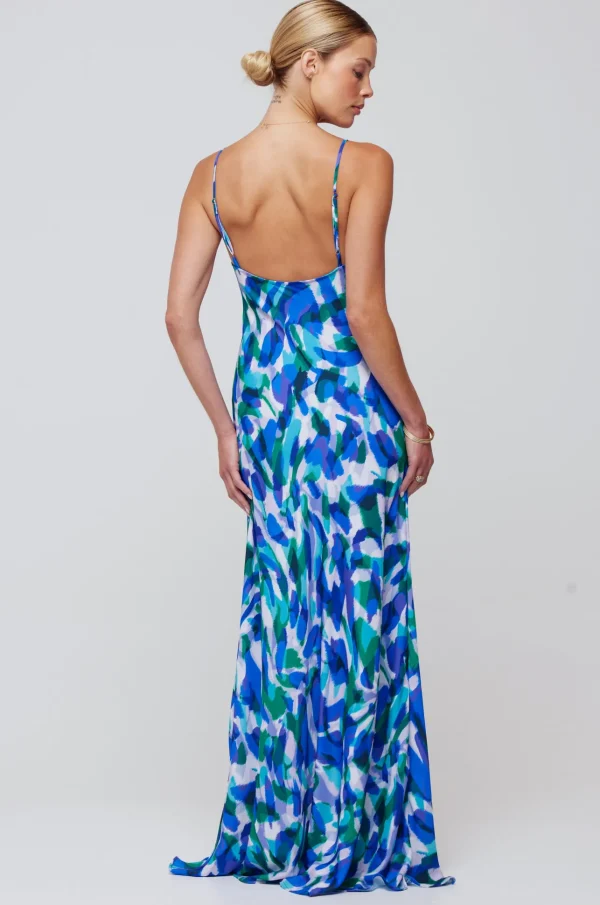RESA Dresses | Rose Maxi In Aqua