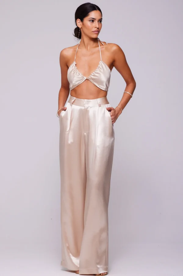 RESA Bottoms | Sasha Trouser In Champagne
