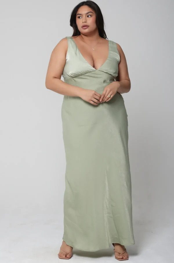 RESA Dresses | Violet Maxi In Sage