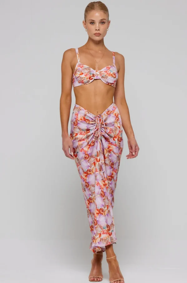 RESA Bottoms | Ziggy Skirt In Coral