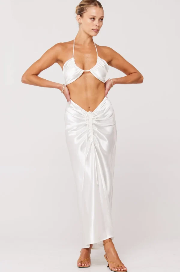 RESA Bottoms | Ziggy Skirt In Pearl
